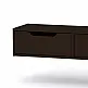 Κονσόλα επιτοίχια Alberto pakoworld σε wenge απόχρωση100x32.5x22εκ