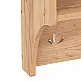 Κρεμάστρα Crosta pakoworld σε oak απόχρωση 80x28x40εκ