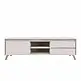Σύνθετο σαλονιού Belka pakoworld κρεμ με oak 210,6x45x152,6εκ