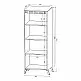 Σύνθετο σαλονιού Belka pakoworld κρεμ με oak 210,6x45x152,6εκ