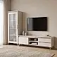 Σύνθετο σαλονιού Belka pakoworld κρεμ με oak 210,6x45x152,6εκ
