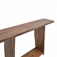 Κονσόλα Edgar pakoworld φυσικό ξύλο πεύκου 30mm καρυδί 139x29x90εκ Κονσόλα Edgar pakoworld φυσικό ξύλο πεύκου 30mm καρυδί 139x29x90εκ