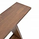 Κονσόλα Edgar pakoworld φυσικό ξύλο πεύκου 30mm καρυδί 139x29x90εκ Κονσόλα Edgar pakoworld φυσικό ξύλο πεύκου 30mm καρυδί 139x29x90εκ