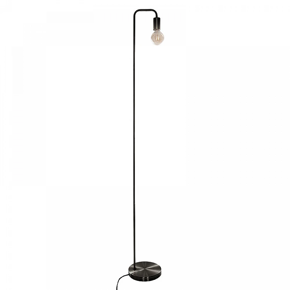 Φωτιστικό δαπέδου Keli pakoworld E27 40W μαύρο Φ20x150εκ