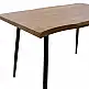 Τραπεζαρία Neve-Parker pakoworld σετ 5τμχ 120x80x75εκ
