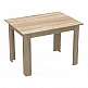 Τραπεζαρία Manka-Bella pakoworld σετ 5τεμ σε sonoma απόχρωση 110x80x70εκ Τραπεζαρία Manka-Bella pakoworld σετ 5τεμ σε sonoma απόχρωση 110x80x70εκ