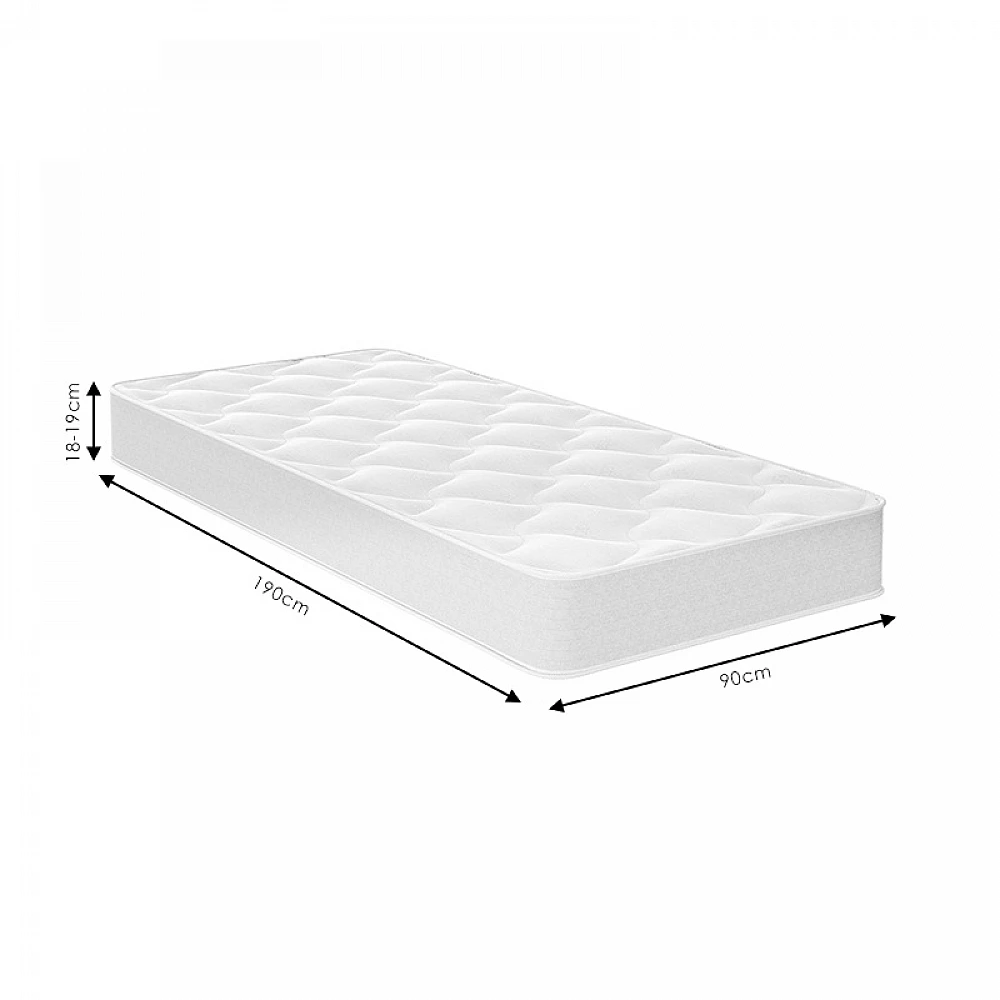 Στρώμα Fix Pad Chic Strom μονής όψης 18-19cm 90x190εκ Στρώμα Fix Pad Chic Strom μονής όψης 18-19cm 90x190εκ