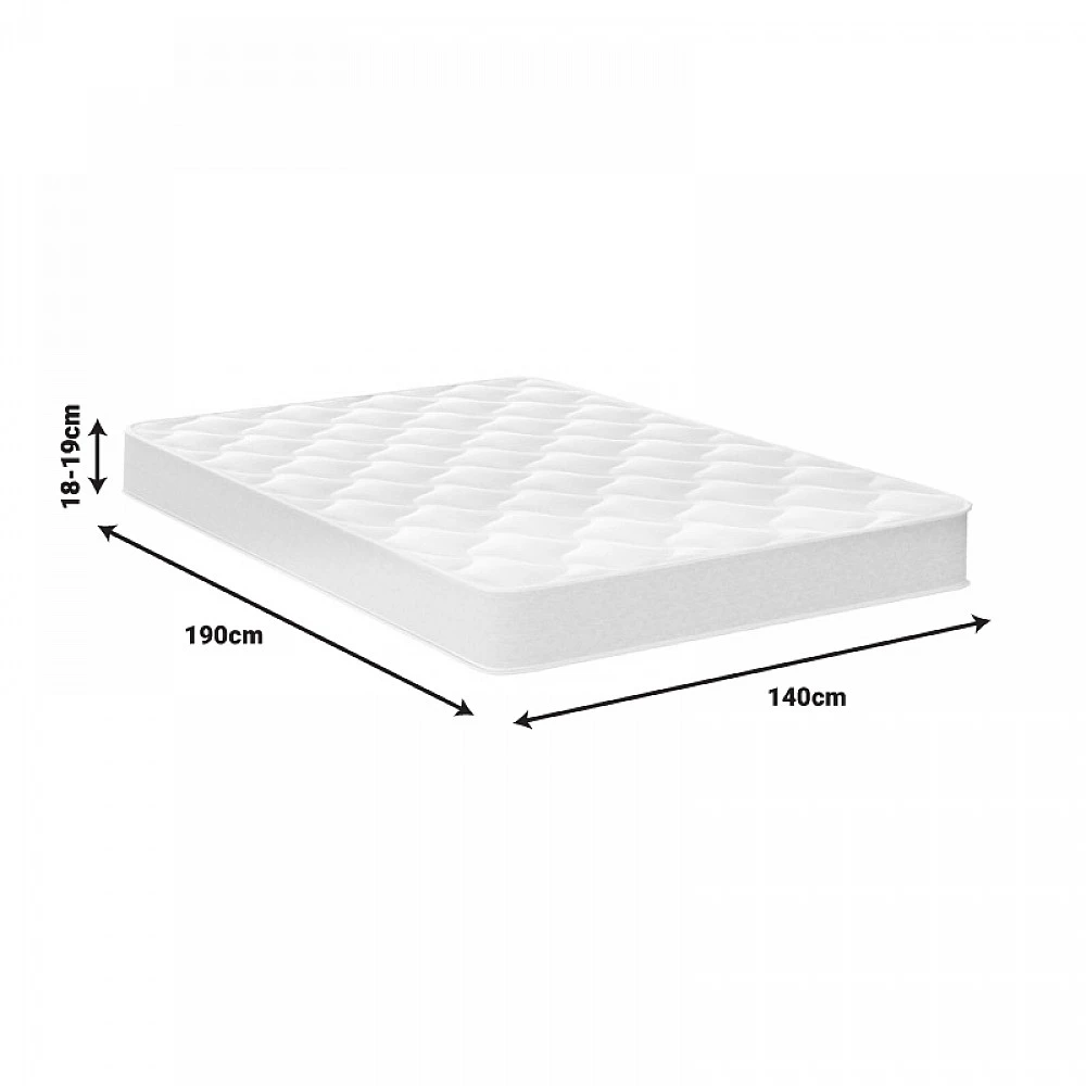 Στρώμα Fix Pad Chic Strom μονής όψης 18-19cm 140x190εκ Στρώμα Fix Pad Chic Strom μονής όψης 18-19cm 140x190εκ