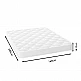 Στρώμα Fix Pad Chic Strom μονής όψης 18-19cm 160x200εκ