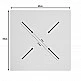 Επιφάνεια τραπεζιού Portico pakoworld HPL wenge 69x69εκ πάχους 12mm Επιφάνεια τραπεζιού Portico pakoworld HPL wenge 69x69εκ πάχους 12mm