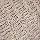 Δίχτυ σκίασης Shelto pakoworld μακραμέ poly-cotton σε μπεζ απόχρωση 300x400x27εκ