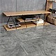 Έπιπλο τηλεόρασης Tars pakoworld sonoma-μαύρο 120x30x33εκ Έπιπλο τηλεόρασης Tars pakoworld sonoma-μαύρο 120x30x33εκ