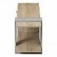 Έπιπλο τηλεόρασης Standi pakoworld σε sonoma-γκρι cement απόχρωση 120x25x36.8εκ Έπιπλο τηλεόρασης Standi pakoworld σε sonoma-γκρι cement απόχρωση 120x25x36.8εκ