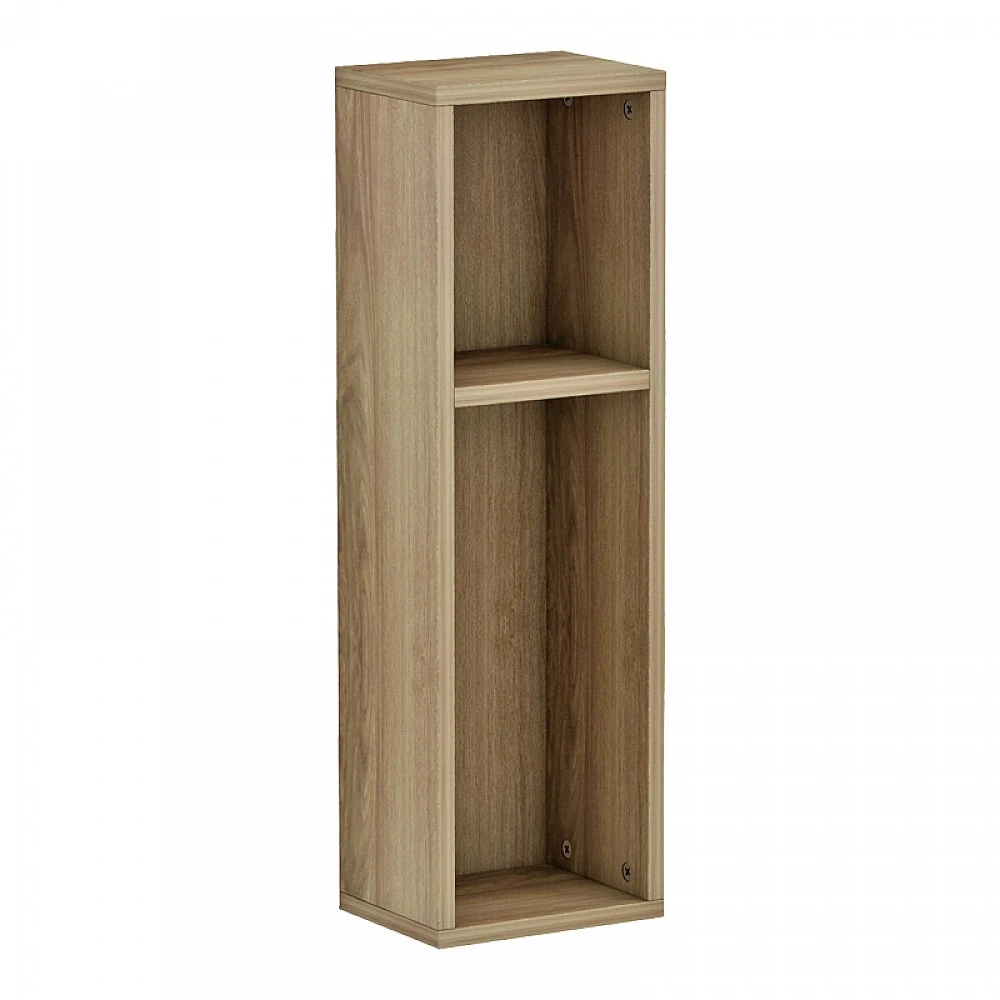 Ραφιέρα-κομοδίνο τοίχου Racks pakoworld σε sonoma απόχρωση 20x15x65εκ