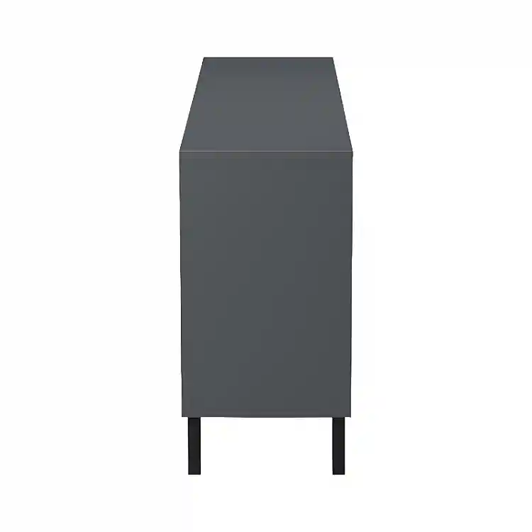 Μπουφές Tuscany pakoworld sonoma-ανθρακί 180x40x78.6εκ