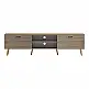 Έπιπλο τηλεόρασης Gorna pakoworld sonoma 180x35x48.6εκ