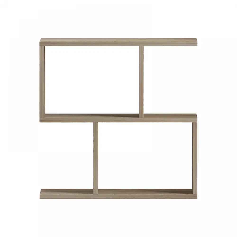 Βοηθητικό τραπέζι-βιβλιοθήκη Wesmol pakoworld sonoma 50x20x50εκ