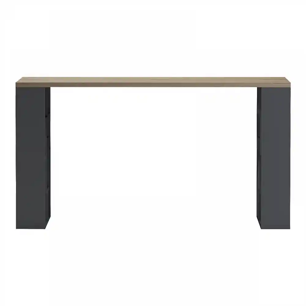 Γραφείο εργασίας Lovet pakoworld ανθρακί-sonoma 140x60x72εκ