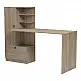 Γραφείο εργασίας με βιβλιοθήκη Felanbo pakoworld sonoma 160x60x125εκ