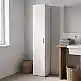 Ντουλάπα-στήλη Anira pakoworld λευκό 30x30x180εκ