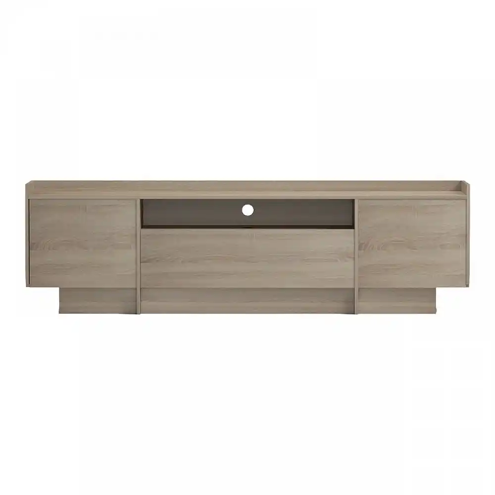 Έπιπλο τηλεόρασης Derden pakoworld sonoma 197x38x58εκ