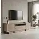 Έπιπλο τηλεόρασης Derden pakoworld sonoma 197x38x58εκ