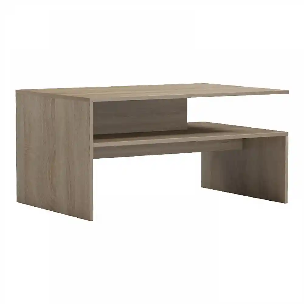 Τραπέζι σαλονιού Coffa pakoworld sonoma 90x60x45εκ
