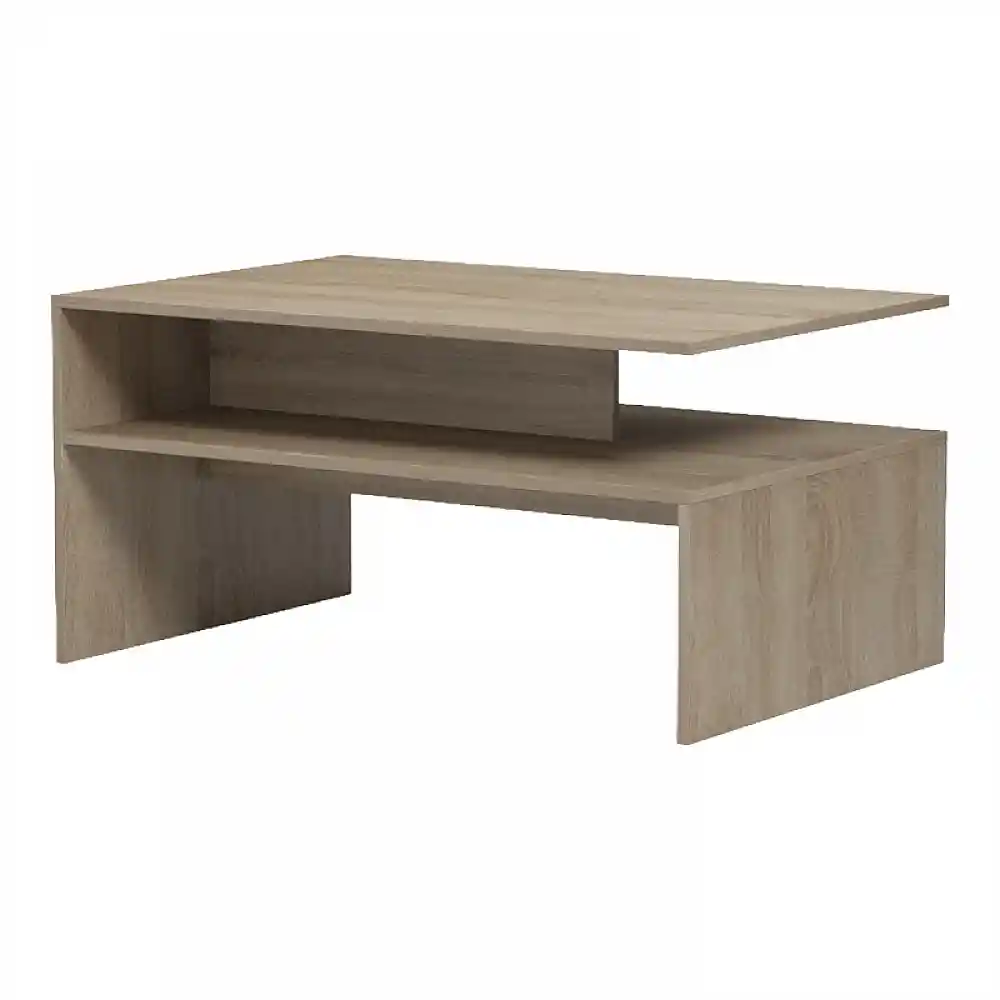 Τραπέζι σαλονιού Coffa pakoworld sonoma 90x60x45εκ