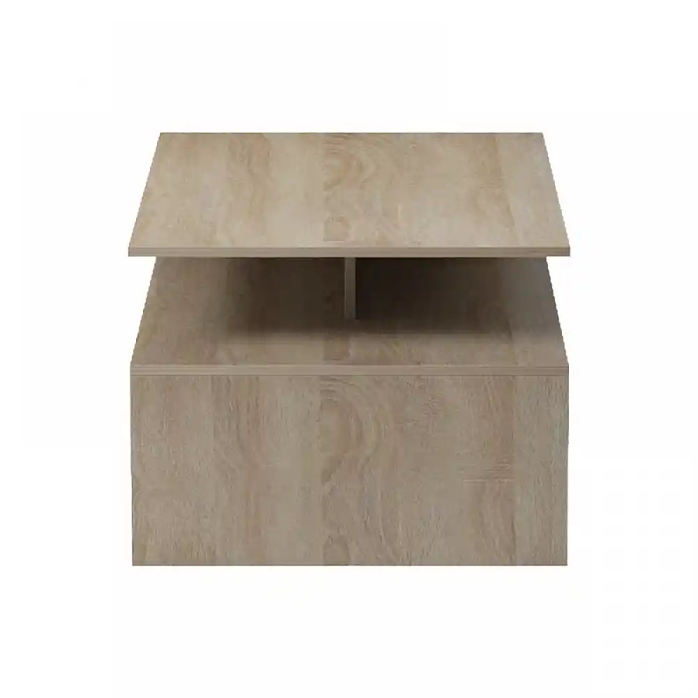 Τραπέζι σαλονιού Coffa pakoworld sonoma 90x60x45εκ
