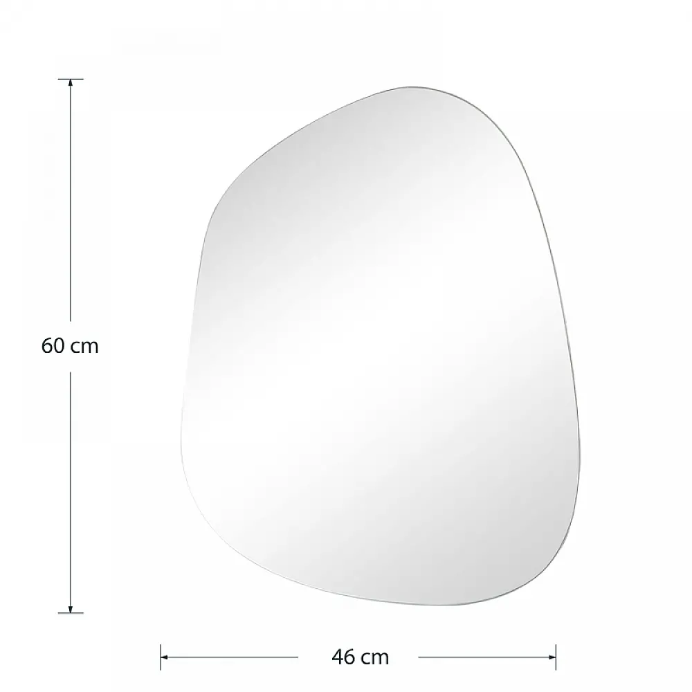 Καθρέπτης Ιrregular 4 pakoworld 46x1x60εκ Καθρέπτης Ιrregular 4 pakoworld 46x1x60εκ