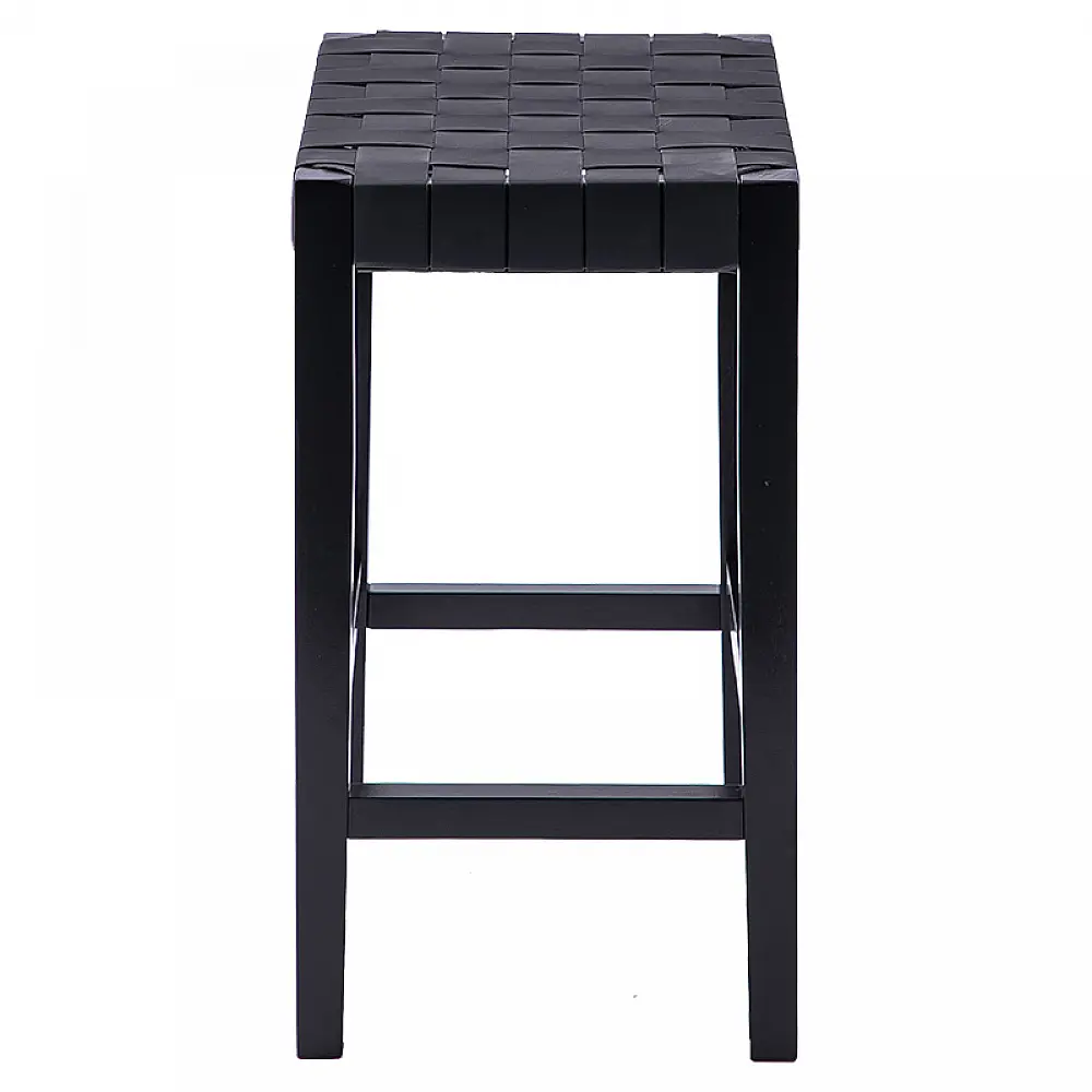 Σκαμπό Ridley pakoworld ξύλο-pu μαύρο 51x34x61.5εκ Σκαμπό Ridley pakoworld ξύλο-pu μαύρο 51x34x61.5εκ
