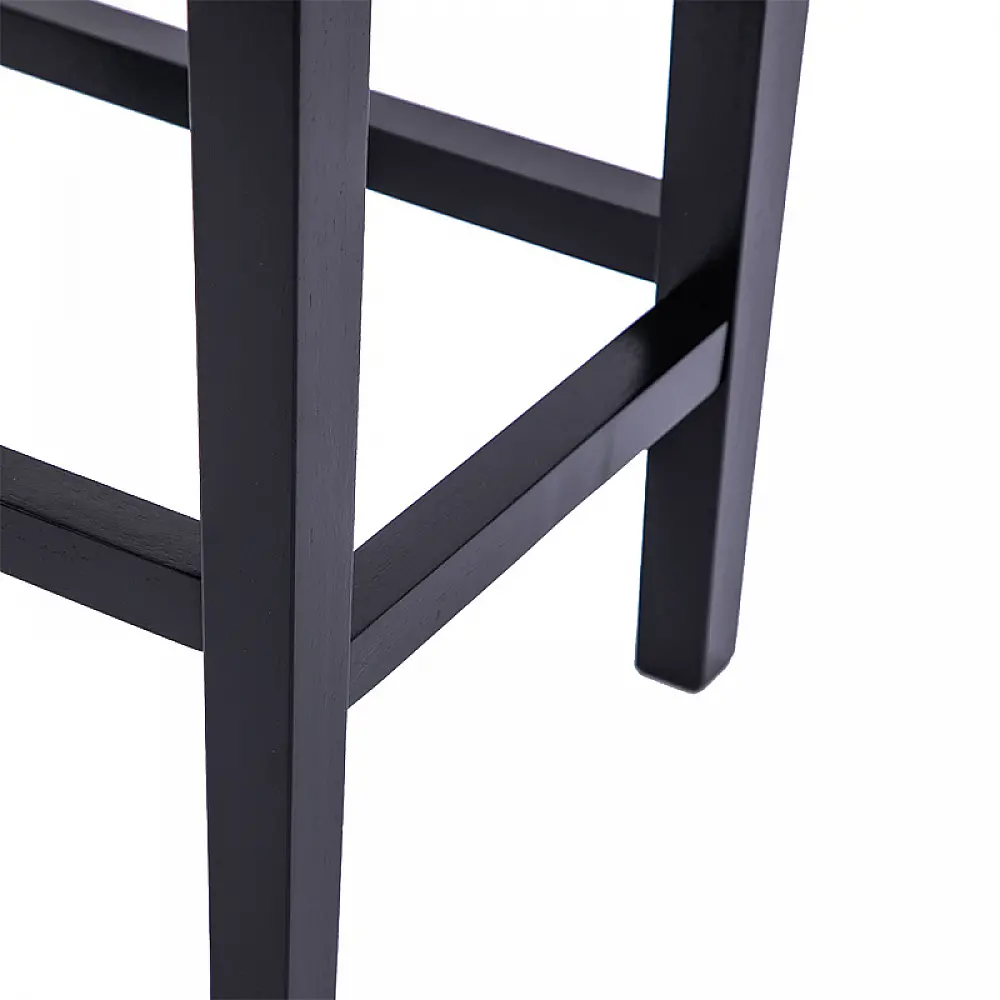 Σκαμπό Ridley pakoworld ξύλο-pu μαύρο 51x34x61.5εκ Σκαμπό Ridley pakoworld ξύλο-pu μαύρο 51x34x61.5εκ