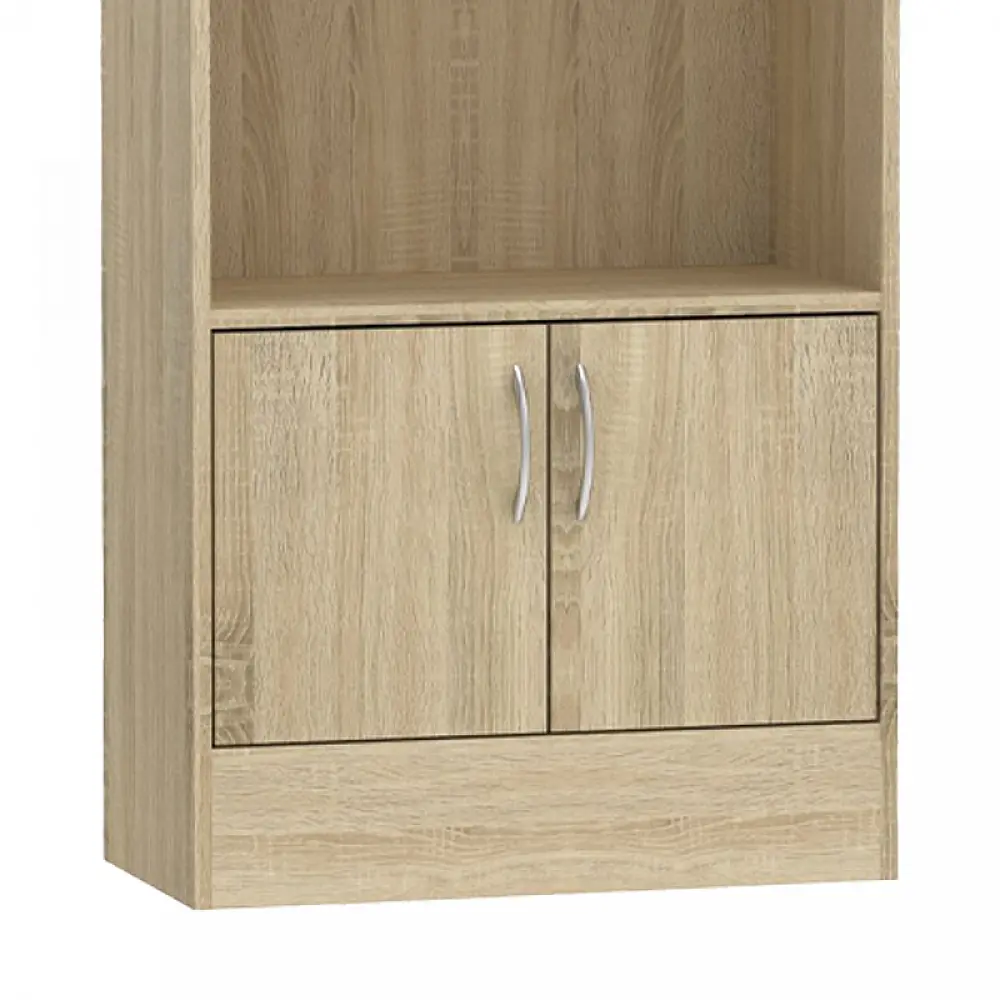 Βιβλιοθήκη Negan pakoworld sonoma μελαμίνης 60x30x120εκ Βιβλιοθήκη Negan pakoworld sonoma μελαμίνης 60x30x120εκ