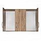Πατάρι ντουλάπας Zelia pakoworld τρίφυλλο oak 90x42x60εκ Πατάρι ντουλάπας Zelia pakoworld τρίφυλλο oak 90x42x60εκ
