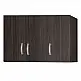 Ντουλάπα τρίφυλλη και πατάρι Zelia pakoworld wenge 90x42x240εκ. Ντουλάπα τρίφυλλη και πατάρι Zelia pakoworld wenge 90x42x240εκ.