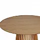 Τραπέζι Domonic pakoworld φυσικό Φ120x75εκ Τραπέζι Domonic pakoworld φυσικό Φ120x75εκ