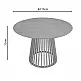 Τραπέζι Domonic pakoworld φυσικό Φ120x75εκ Τραπέζι Domonic pakoworld φυσικό Φ120x75εκ