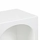Κομοδίνο Emersi pakoworld MDF σε λευκή απόχρωση 40x32x70εκ