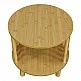 Κομοδίνο Nodial pakoworld MDF/Bamboo σε φυσική απόχρωση Φ40x40εκ Κομοδίνο Nodial pakoworld MDF/Bamboo σε φυσική απόχρωση Φ40x40εκ