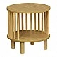 Κομοδίνο Nodial pakoworld MDF/Bamboo σε φυσική απόχρωση Φ40x40εκ Κομοδίνο Nodial pakoworld MDF/Bamboo σε φυσική απόχρωση Φ40x40εκ