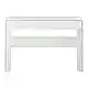 Κονσόλα Zeplen pakoworld λευκό mdf 110x38x75εκ