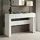 Κονσόλα Zeplen pakoworld λευκό mdf 110x38x75εκ