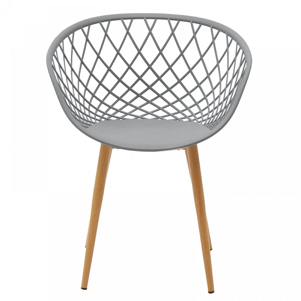 Πολυθρόνα Ezra pakoworld γκρι pp-πόδι φυσικό μέταλλο 62x42x82εκ Πολυθρόνα Ezra pakoworld γκρι pp-πόδι φυσικό μέταλλο 62x42x82εκ