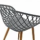 Πολυθρόνα Ezra pakoworld γκρι pp-πόδι φυσικό μέταλλο 62x42x82εκ Πολυθρόνα Ezra pakoworld γκρι pp-πόδι φυσικό μέταλλο 62x42x82εκ