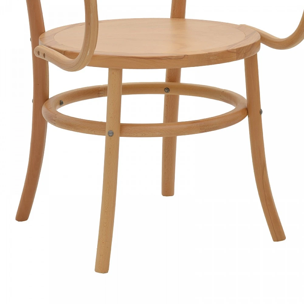 Πολυθρόνα Verfie pakoworld φυσικό ξύλο οξιάς 55x50x83εκ Πολυθρόνα Verfie pakoworld φυσικό ξύλο οξιάς 55x50x83εκ