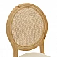 Καρέκλα Canco pakoworld φυσικό rubberwood-φυσικό rattan 50x55x98εκ Καρέκλα Canco pakoworld φυσικό rubberwood-φυσικό rattan 50x55x98εκ