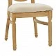 Καρέκλα Canco pakoworld φυσικό rubberwood-φυσικό rattan 50x55x98εκ Καρέκλα Canco pakoworld φυσικό rubberwood-φυσικό rattan 50x55x98εκ