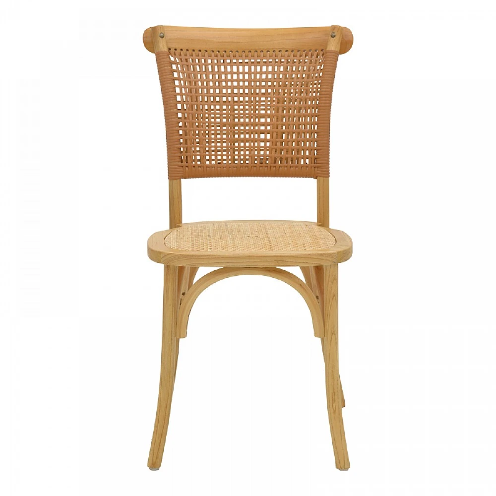 Καρέκλα Karley pakoworld φυσικό ξύλο οξιάς-έδρα φυσικό rattan 48x52x89εκ Καρέκλα Karley pakoworld φυσικό ξύλο οξιάς-έδρα φυσικό rattan 48x52x89εκ