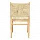 Καρέκλα Arten pakoworld σχοινί-rubberwood σε φυσική απόχρωση 60x55x85εκ Καρέκλα Arten pakoworld σχοινί-rubberwood σε φυσική απόχρωση 60x55x85εκ