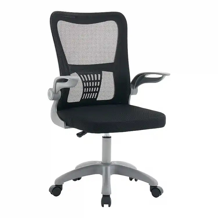 Καρέκλα γραφείου εργασίας Annalise pakoworld μαύρο mesh 57x53x100εκ